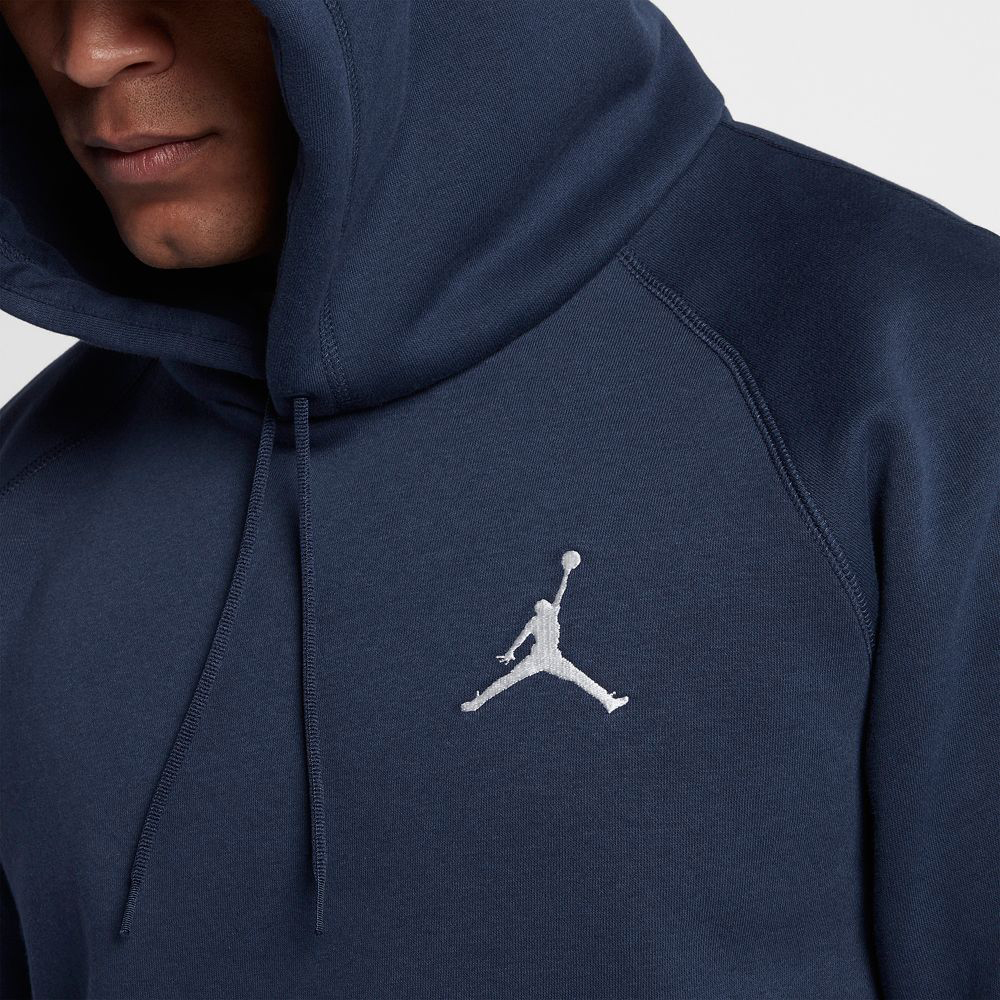 navy blue jordan hoodie