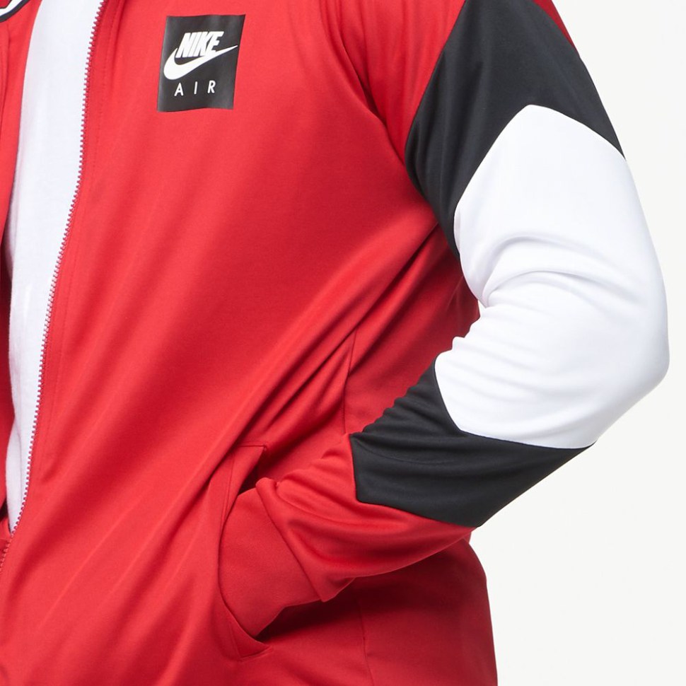 nike jogging suit red