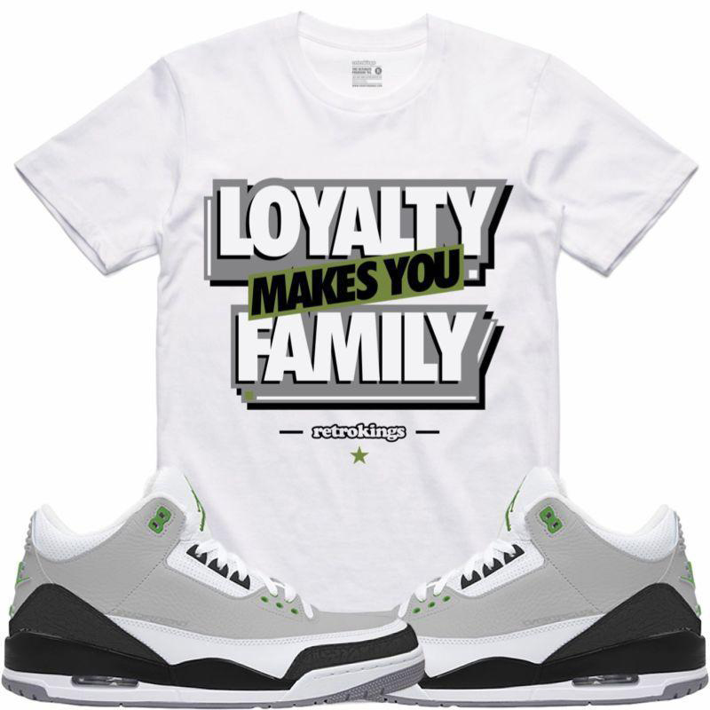 jordan 3 chlorophyll shirt