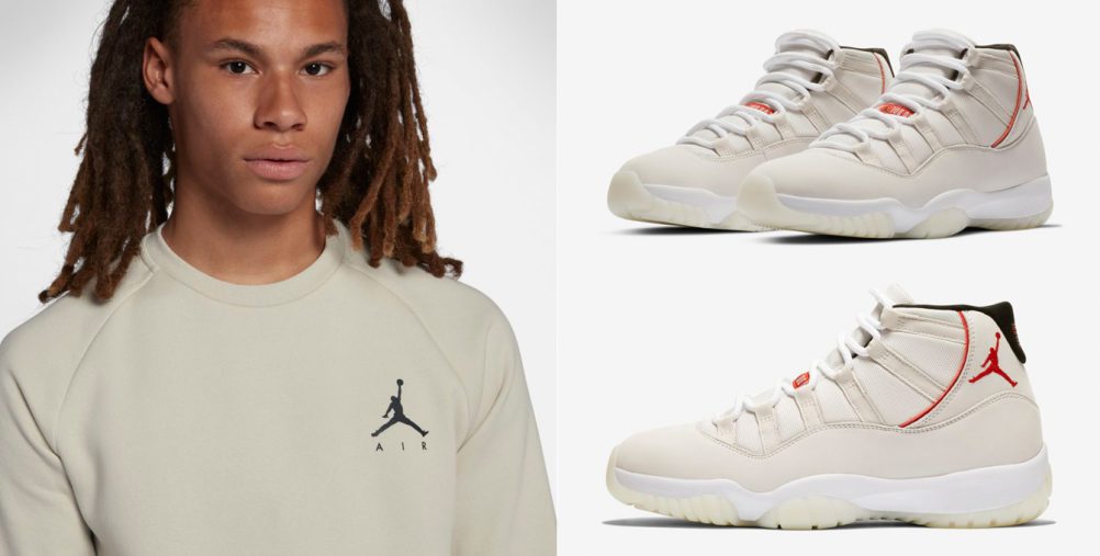 jordan 11 platinum tint outfit