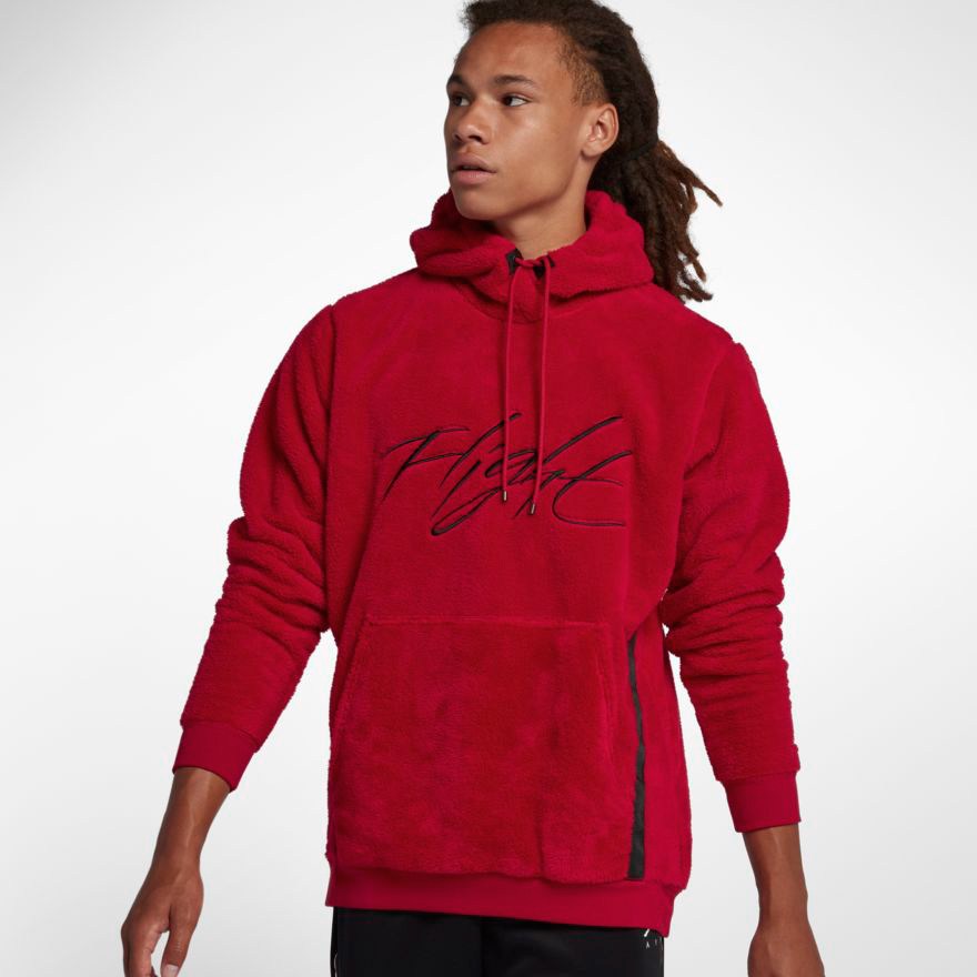 jordan-flight-sherpa-hoodie-red-1