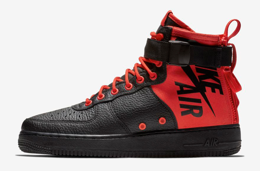 nike-sf-air-force-1-mid-habanero-red-black-release-date