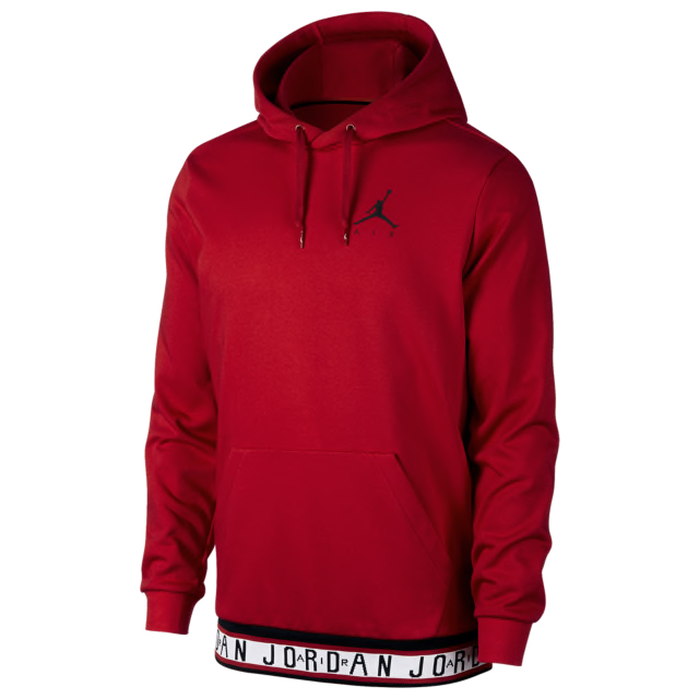 red air jordan hoodie
