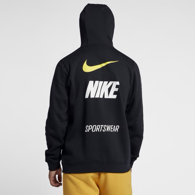 nike sportswear microbranding hoodie