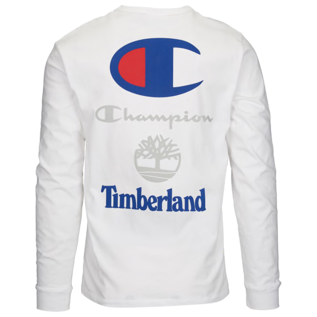 champion and timberland sweatshirt