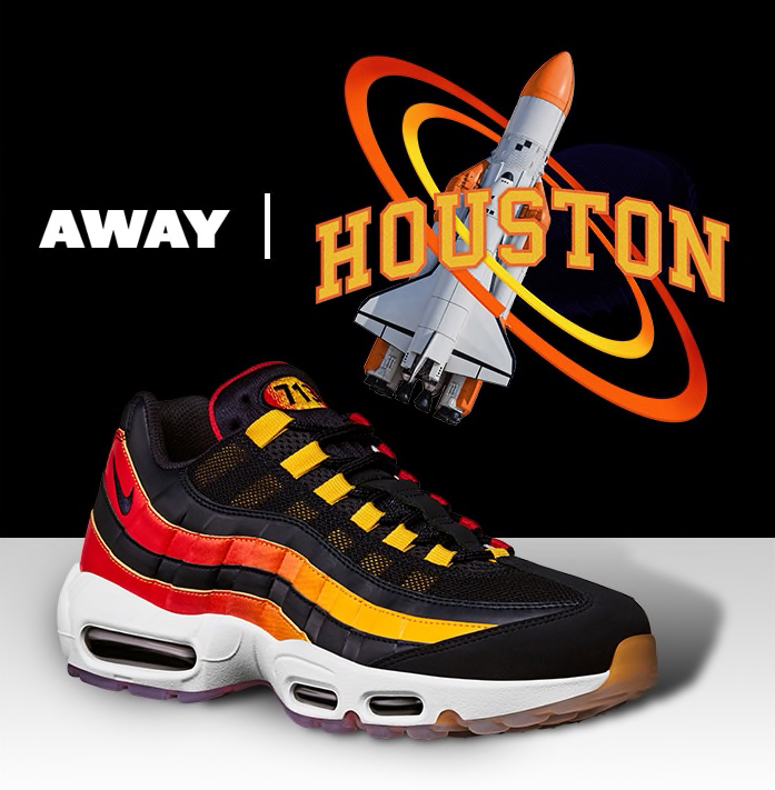 Air 95 Houston Away Shirt Match | SneakerFits.com