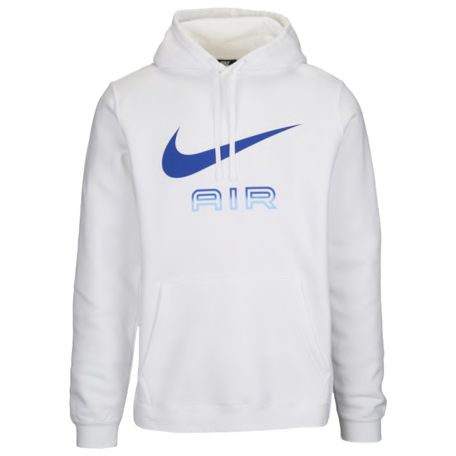 blue and white nike sweater