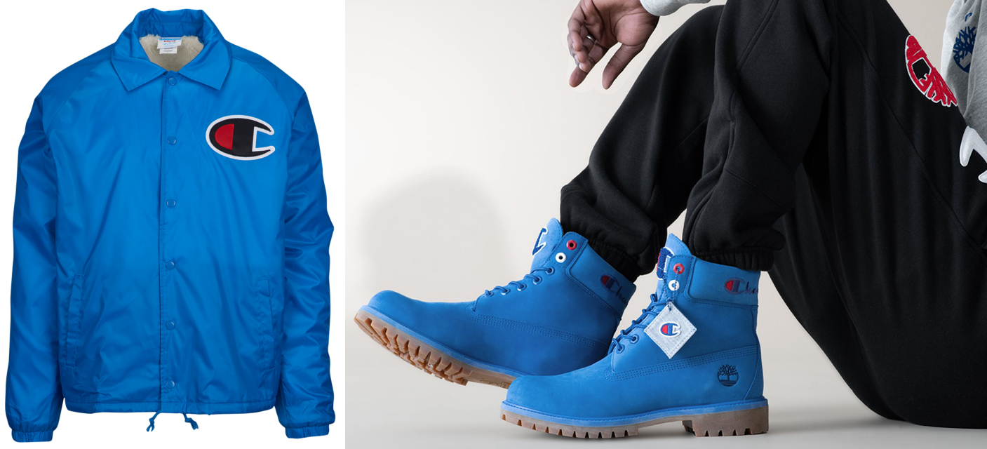 Timberland Champion Blue Boot and 