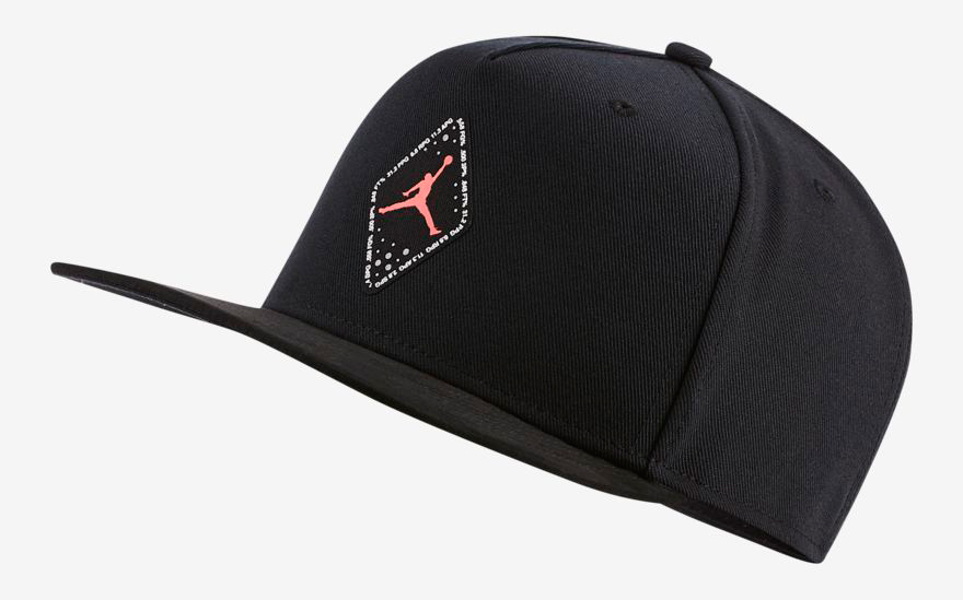 Air Jordan 6 Black Infrared Hats and 