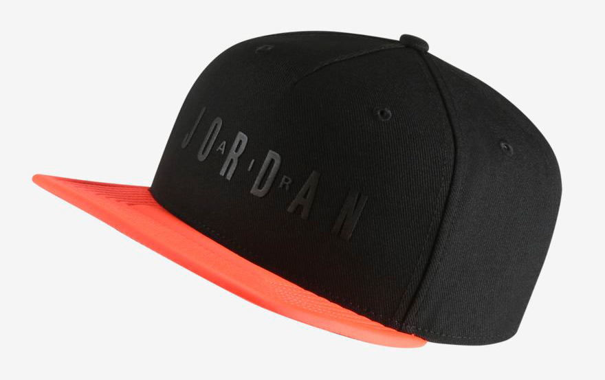 Air Jordan 6 Black Infrared Hats and 