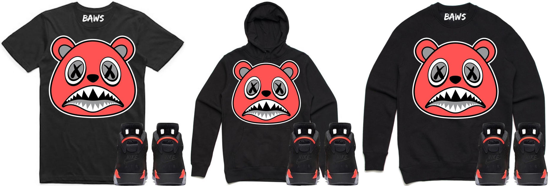 Jordan 6 Black Infrared 2019 Sneaker Clothing Match | SneakerFits.com