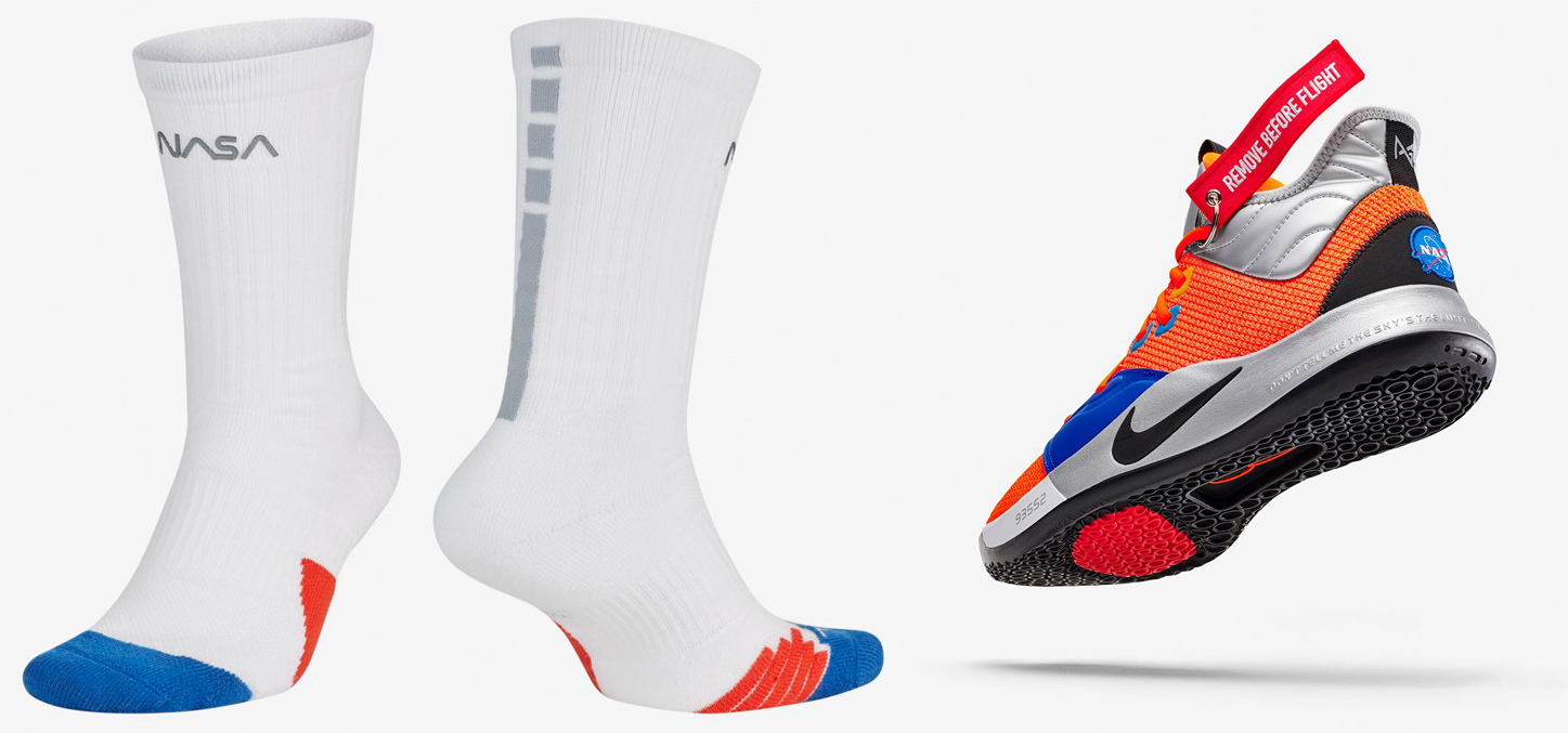 Nike PG 3 NASA Socks | SneakerFits.com
