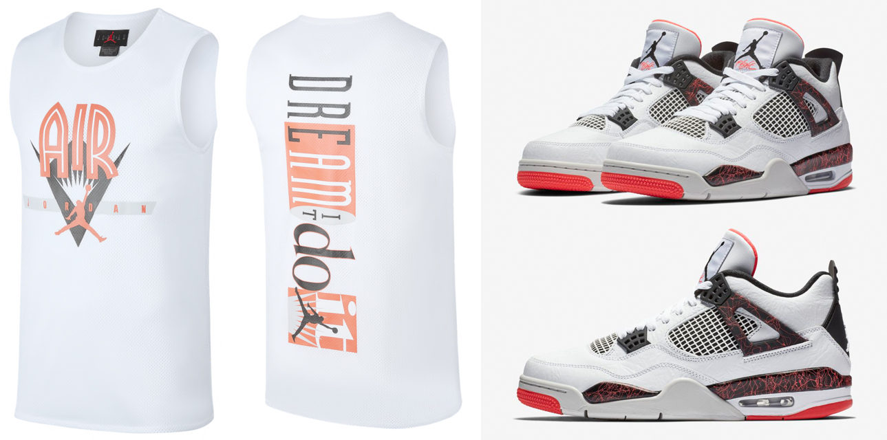Air Jordan 4 Hot Lava Sneaker Outfits 