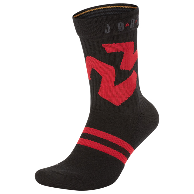 Air Jordan 6 Black Infrared Socks 
