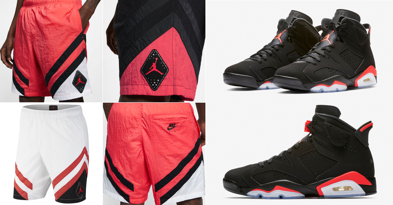 Air Jordan 6 Infrared Shorts 