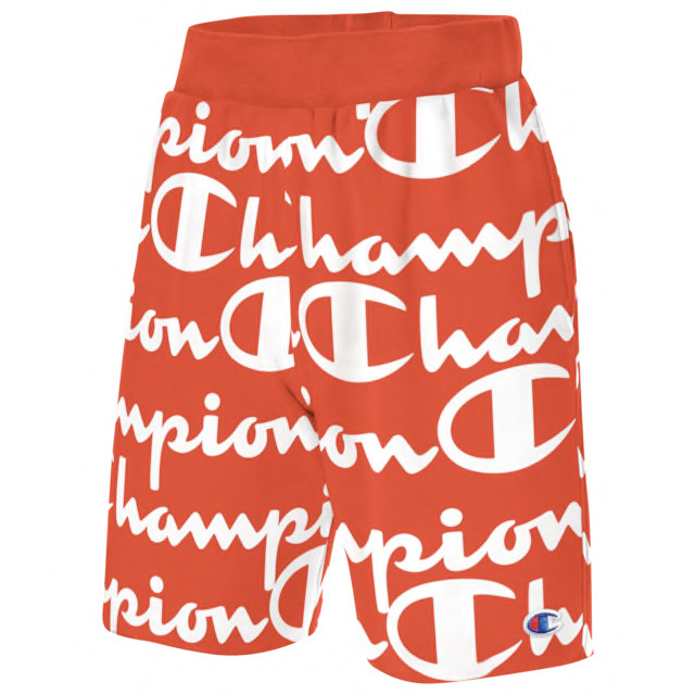 orange champion shorts
