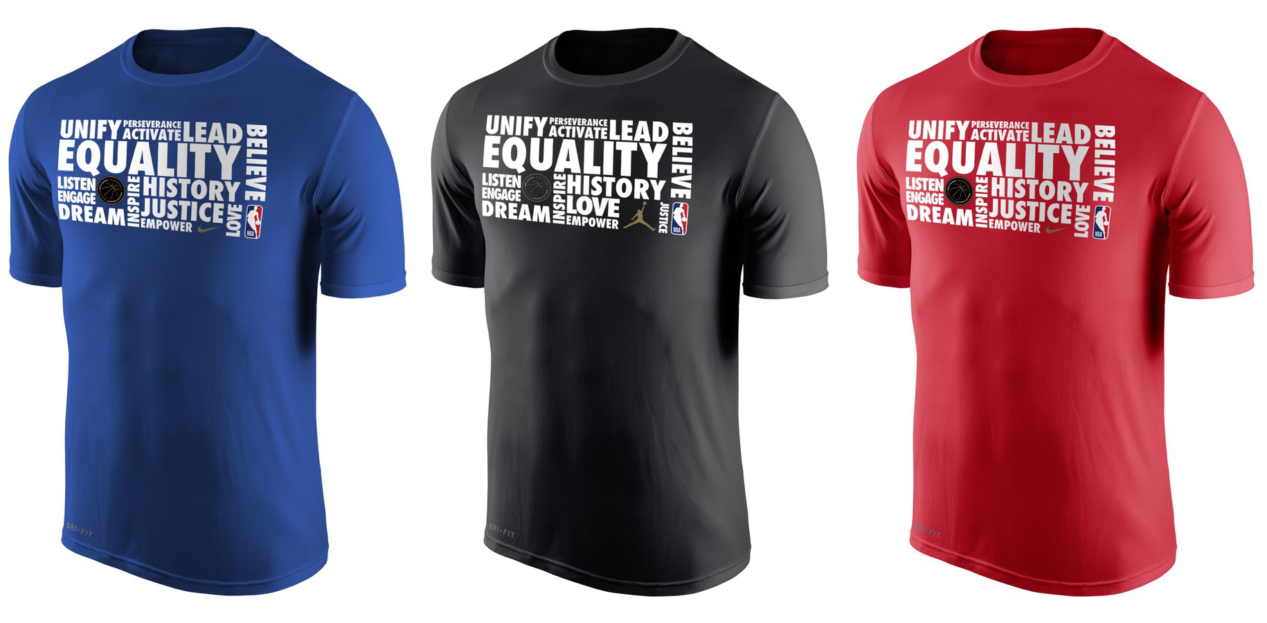 nike nba equality t shirt
