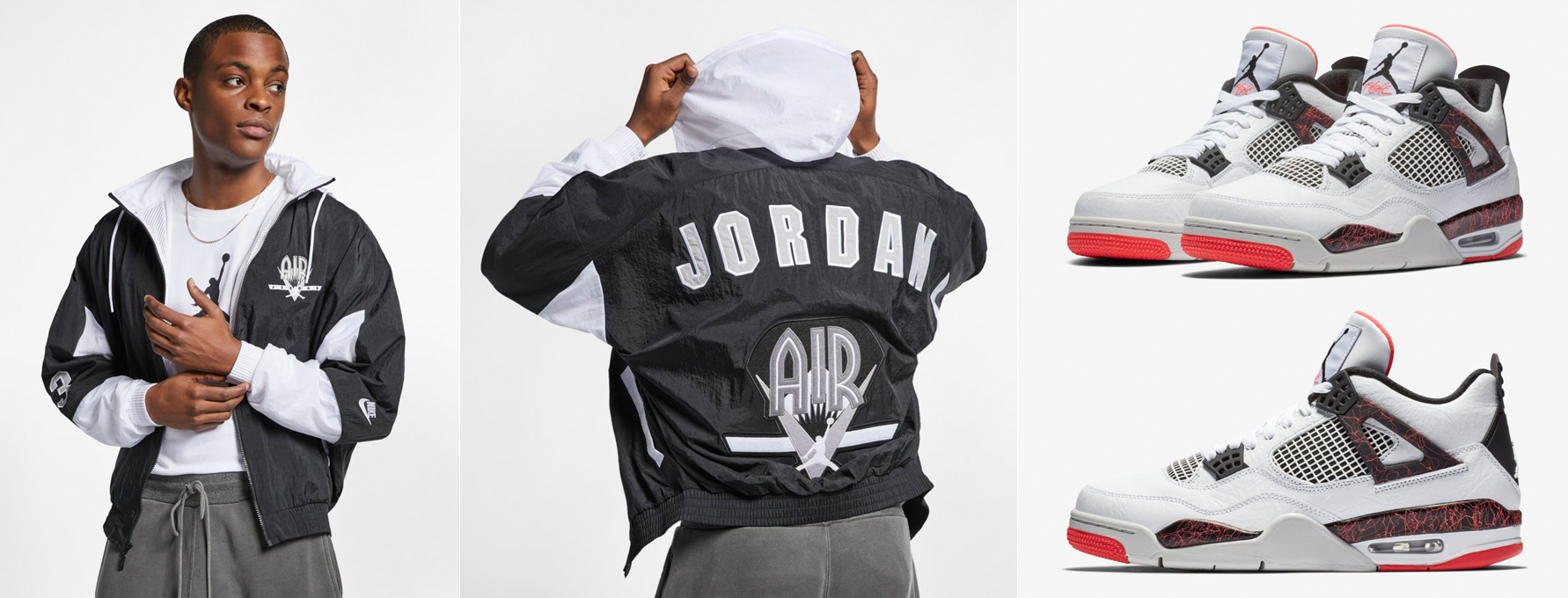 Air Jordan 4 Hot Lava Jacket Match 