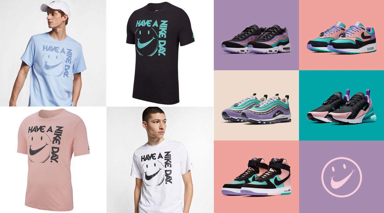 Have a Nike Day Shirts and Shoes 