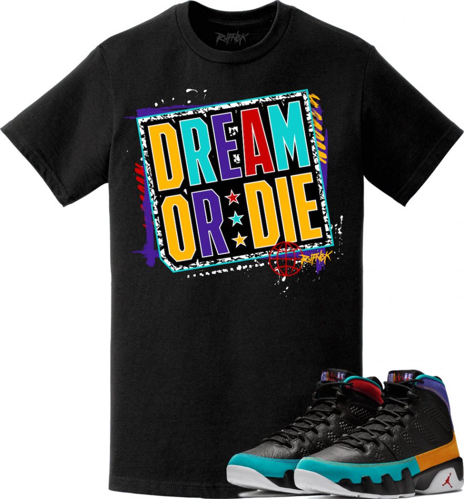 jordan 9 dream it do it shirts