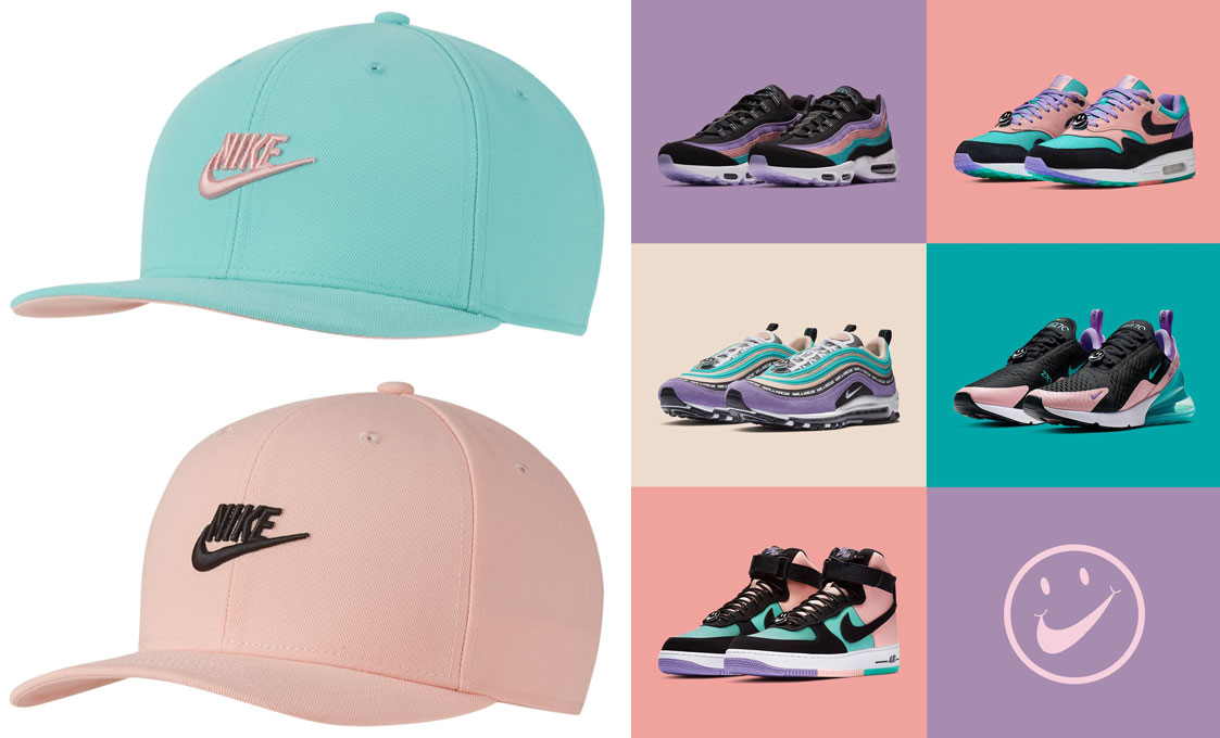 A Nike Day Snapback Hats and Sneakers 