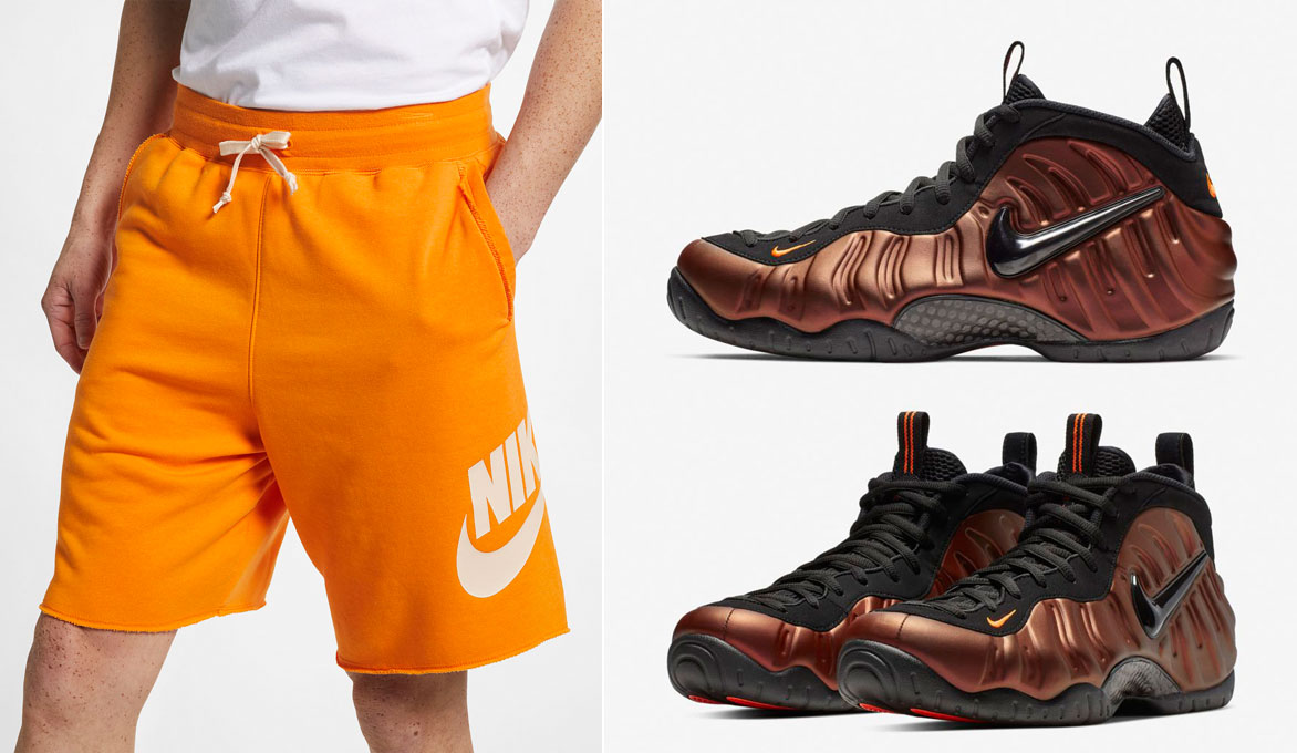 foamposite with shorts