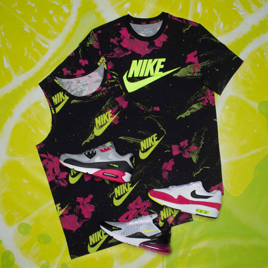 Nike Air Max Pink Limeaid Sneaker 