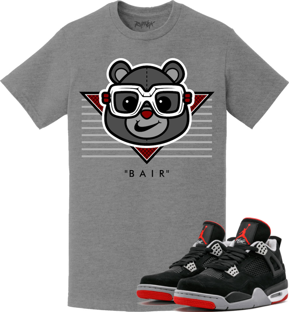 jordan 4 bred shirt