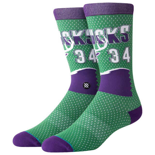jordan-7-ray-allen-bucks-socks