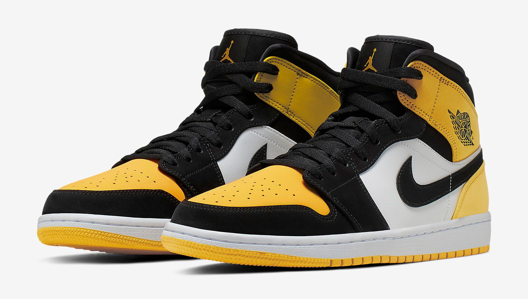yellow and black jordan outfit