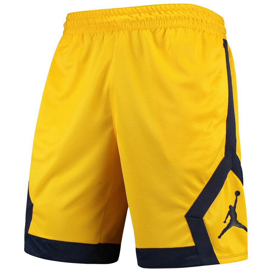 jordan shorts yellow