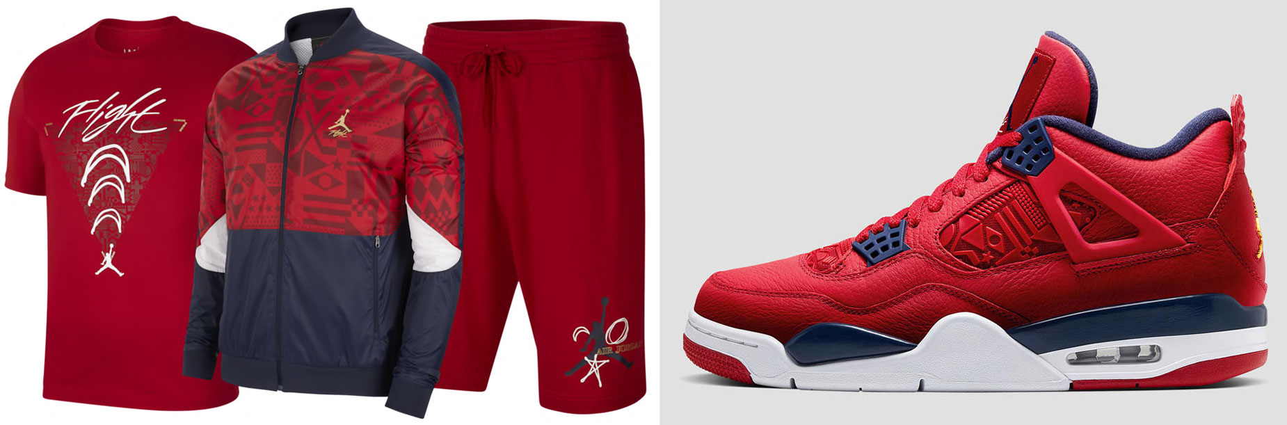 Air Jordan 4 FIBA Clothing Outfits 