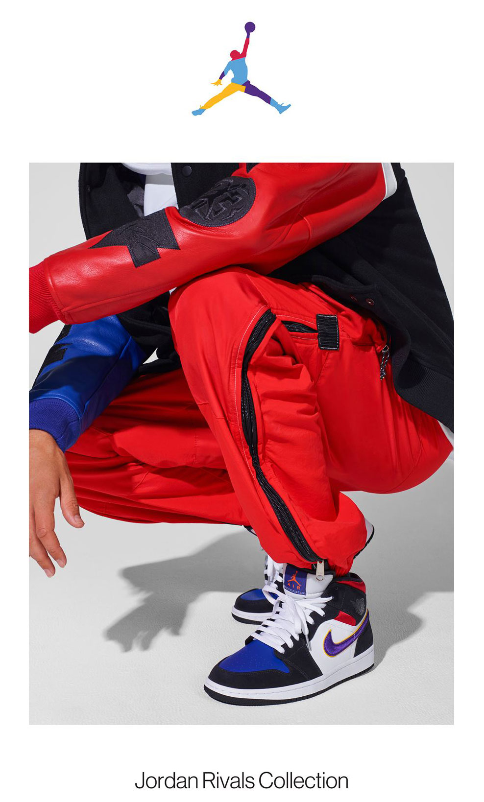 Air Jordan 1 Mid Rivals Clothing Outfit 