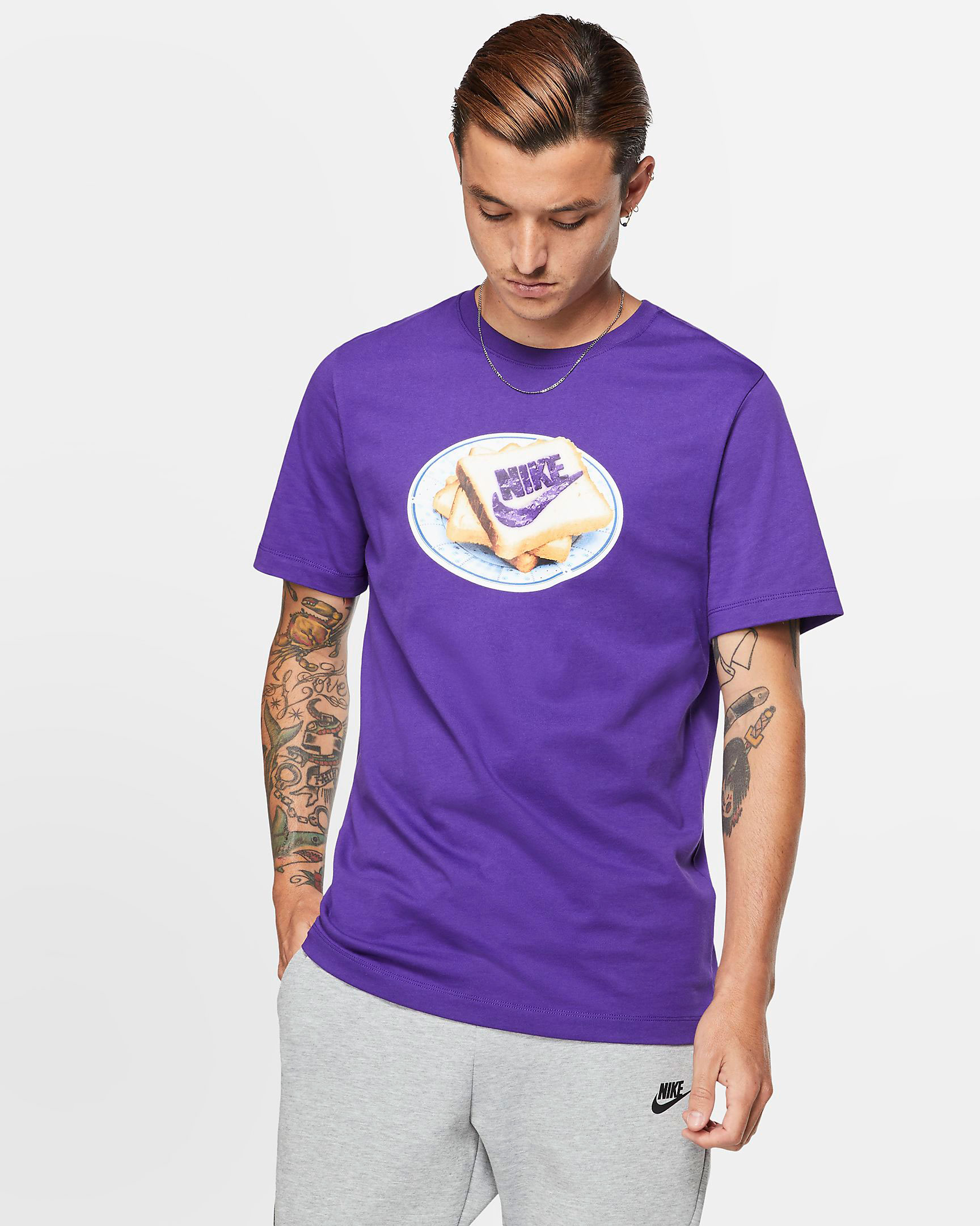 Foamposite Pro Purple Camo Nike Shirts 