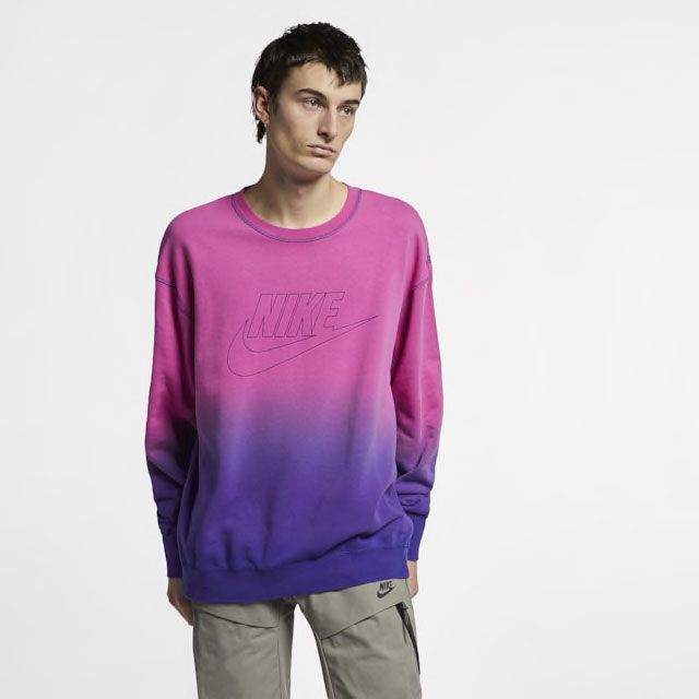 nike-foamposite-purple-camo-sweatshirt-match