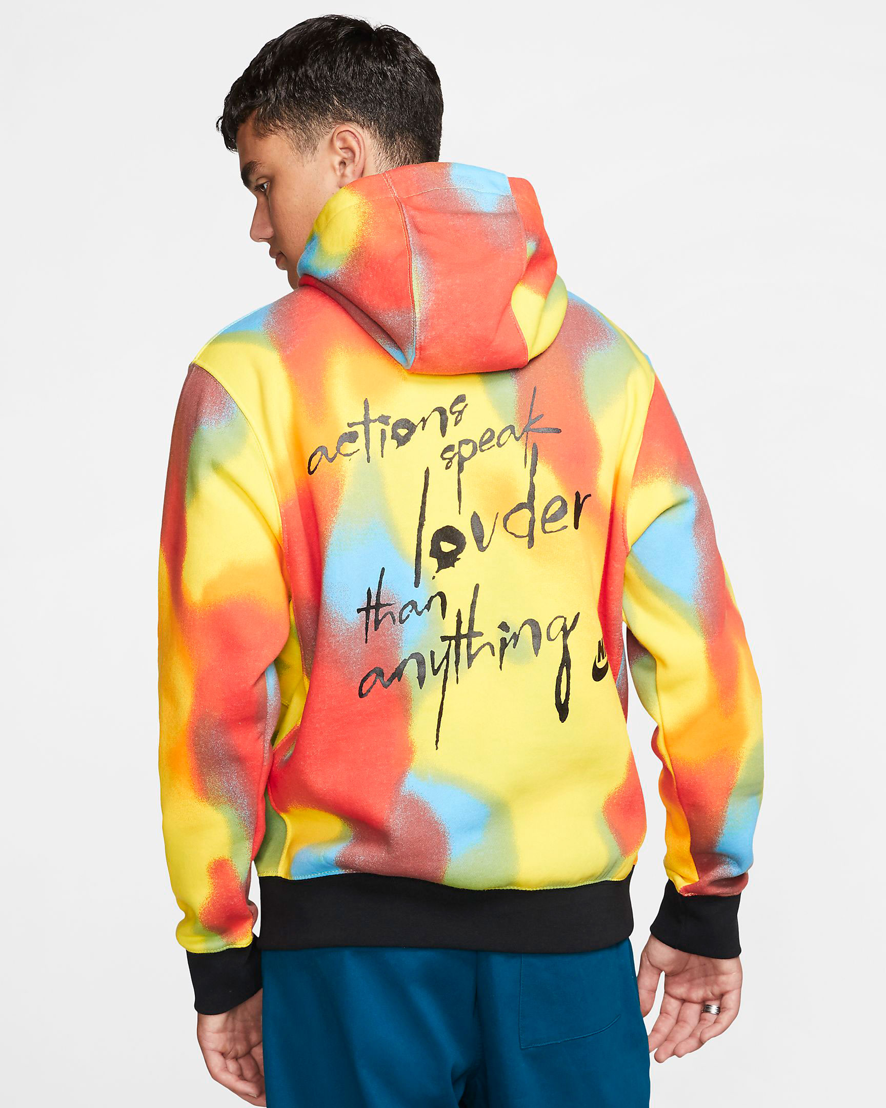 nike colorful hoodie