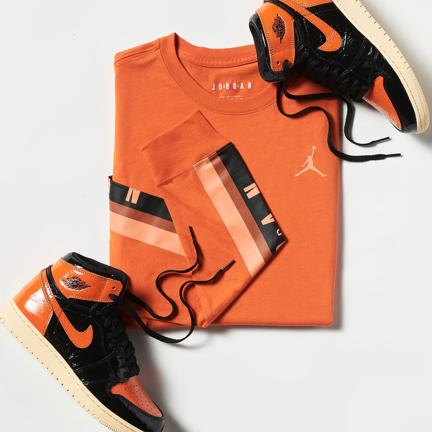 orange jordan 1 outfit ideas
