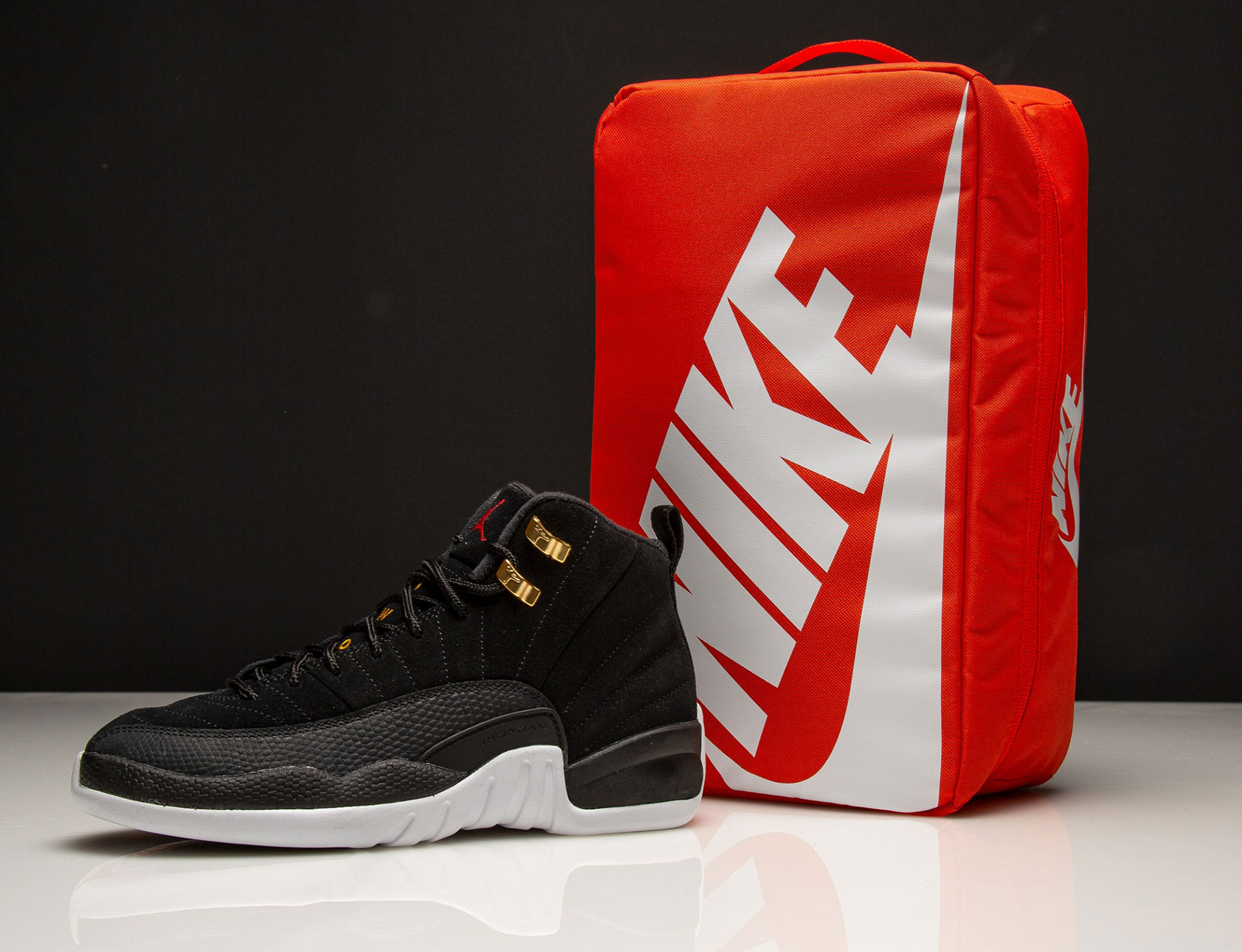 Nike Orange Shoe Box Bag 
