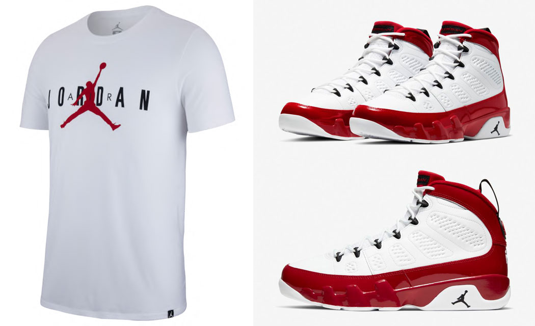 air-jordan-9-white-gym-red-shirt-match-5