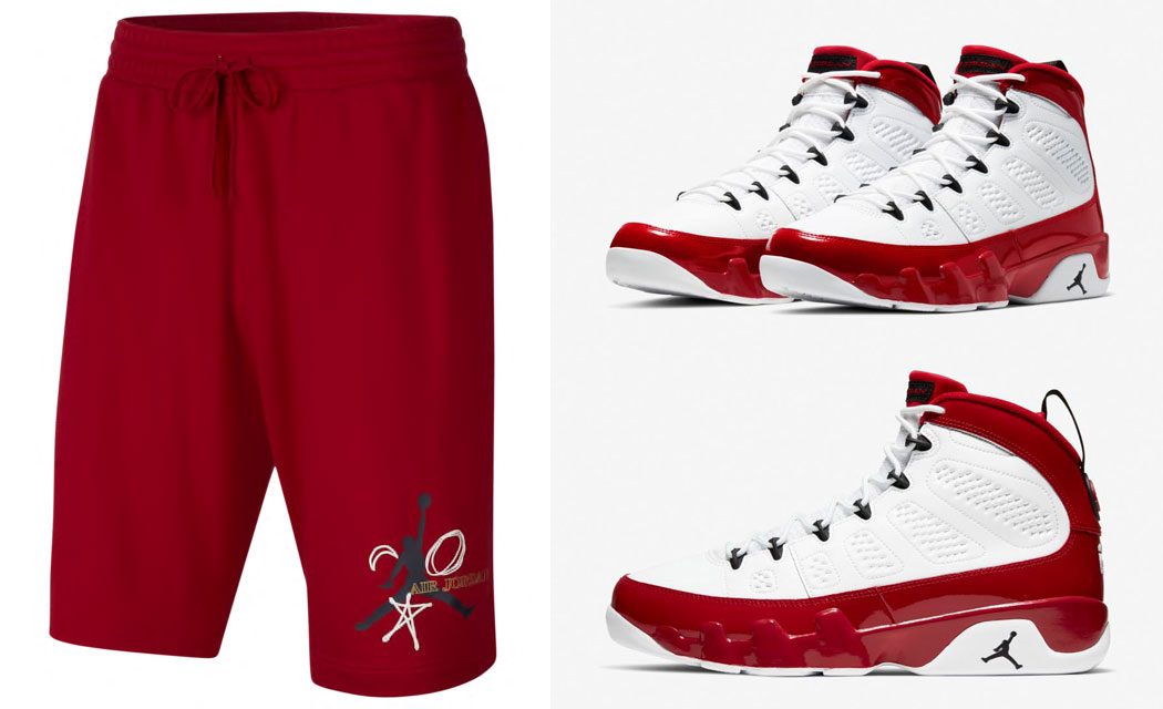 air-jordan-9-white-gym-red-shorts-match-6