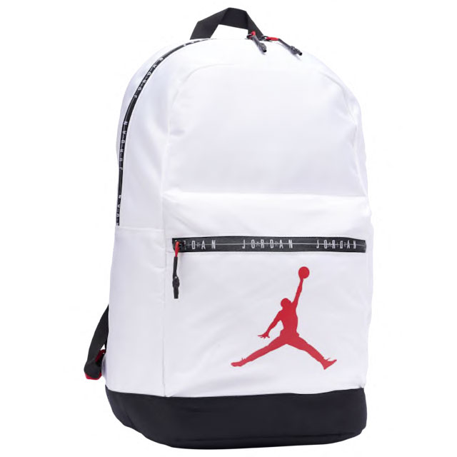 jordan white backpack