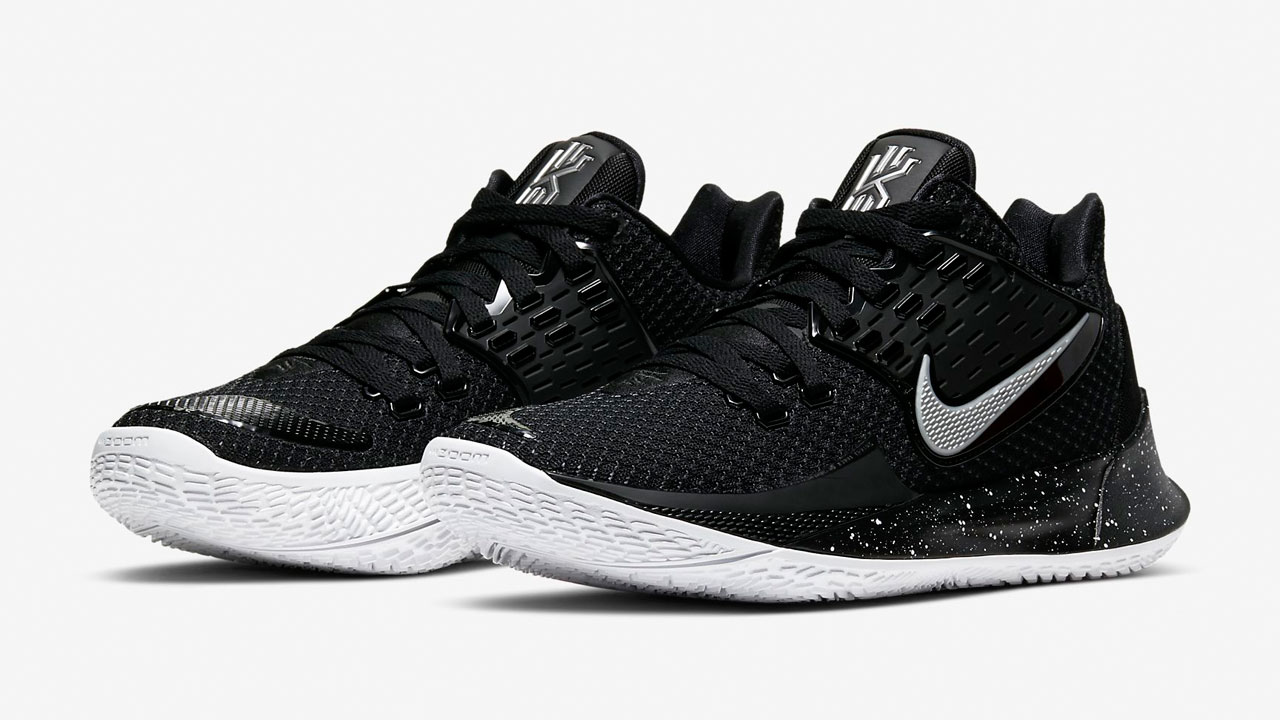 kyrie low black and white
