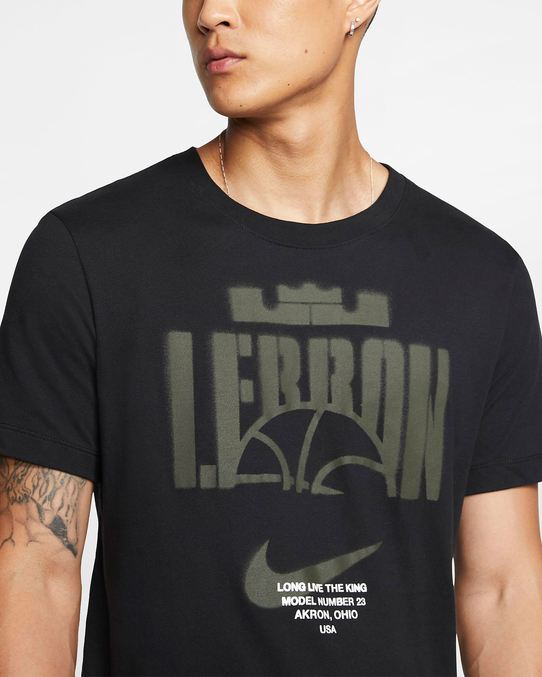 black lebron shirt