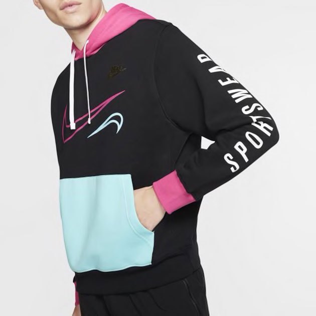 nike sportswear miami club fleece hoodie