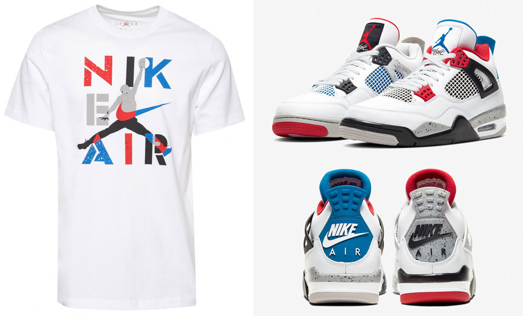 Air Jordan 4 What The Nike Air T Shirt 