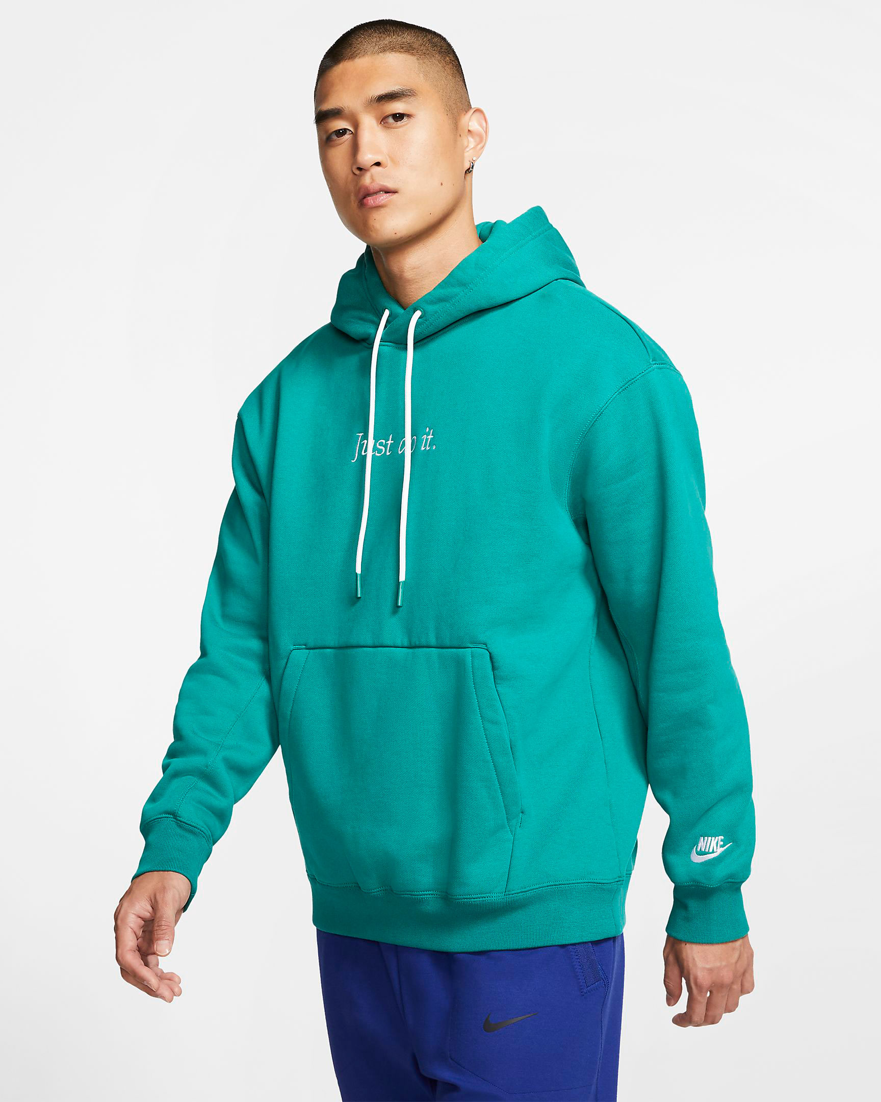 jordan island green hoodie