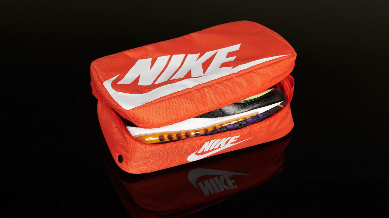 Nike Orange Shoe Box Bag | SneakerFits.com