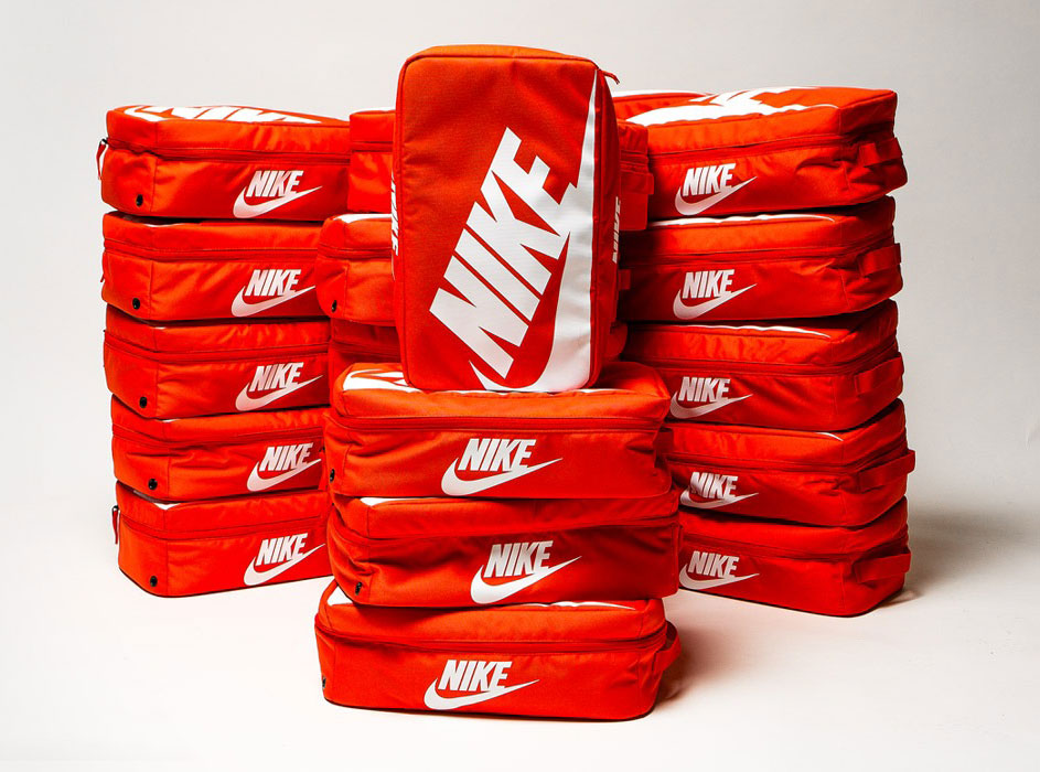 Nike Orange Shoe Box Bag | SneakerFits.com