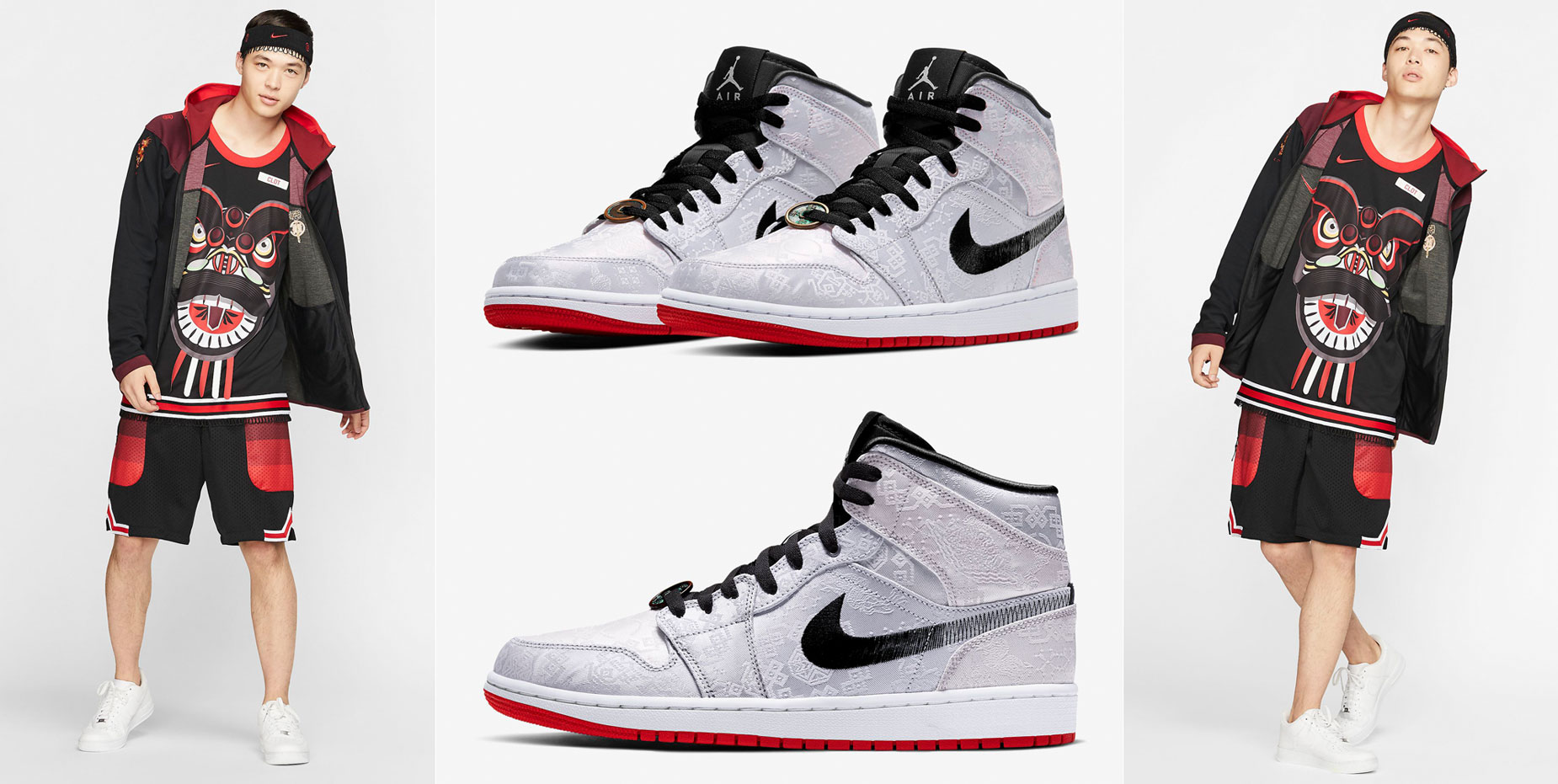 fondo en voz alta Afilar CLOT Air Jordan 1 Fearless Nike Clothing | SneakerFits.com