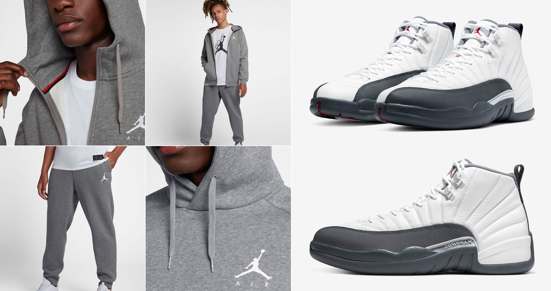 black and white jordan jogging suit